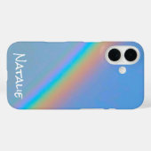 自然パーソナライズされた実在レインボーCase-Mate iPhone Case-Mate iPhoneケース (裏面 (横))