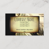 自然パームカスタムリーフ名刺の両面 名刺 (裏面)