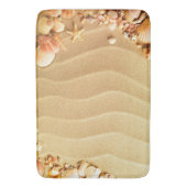 自然ビーチ砂殻質感浴マット バスマット (正面縦)