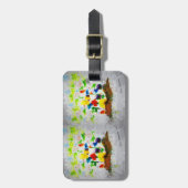 「自然ファンタジーツリー」荷物タグ ラゲッジタグ (正面縦)