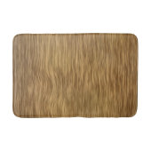 自然フェイク色の粗い木の背景 バスマット (正面)