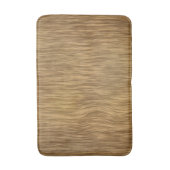 自然フェイク色の粗い木の背景 バスマット (正面縦)