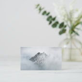 自然フォレスト瞑想ヨガインストラクタースクリプト 名刺 (スタンド正面)