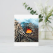 自然フォーズキラウアハワイボルカノ ポストカード (スタンド正面)