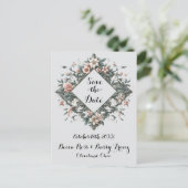 自然フローラつる植物はがき 案内ポストカード (スタンド正面)