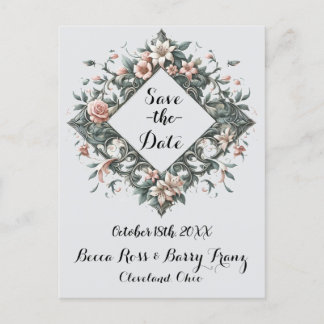 自然フローラつる植物はがき 案内ポストカード