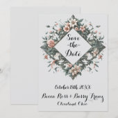 自然フローラつる植物 セーブザデート (正面/裏面)