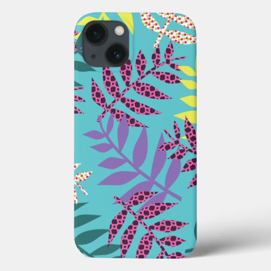 自然フローラガーリートレンディー Case-Mate iPhoneケース (裏面)