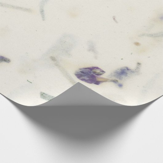 自然フローラグランジみすぼらしいアースグラス桑 ラッピングペーパー (角)