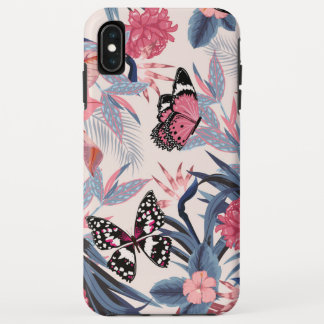 自然フローラファッション iPhone XS MAXケース