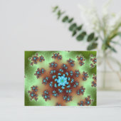 自然フローラ散布 ポストカード (スタンド正面)