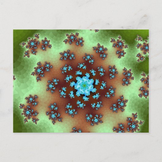 自然フローラ散布 ポストカード (正面)