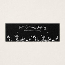 自然フローラ・イヤリングバスケスタッド表示カード