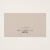 自然フローラ・イヤリングバスケ表示カード (裏面)