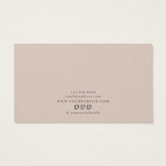 自然フローラ・イヤリングバスケ表示カード (裏面)