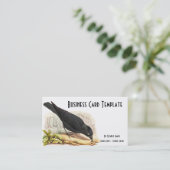 自然ブラックバードレイブンの名刺 名刺 (スタンド正面)