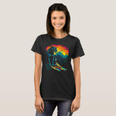 自然ブラックパンサー Tシャツ (正面フル)