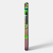 自然ブルーハミングバードピンクの花名 Case-Mate iPhoneケース (裏面 / 左)