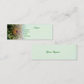 自然プロファイルカード スキニー名刺 (正面/裏面)