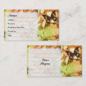 自然プロファイルカード 名刺 (正面/裏面)