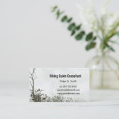 自然プロフェッショナルガイド 名刺 (スタンド正面)