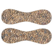 自然ペブルストーンズ写真 ソフトボール (パネル)