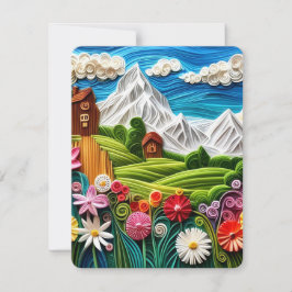 自然ホリデーカード シーズンカード