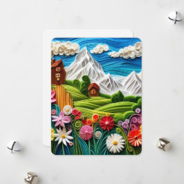 自然ホリデーカード シーズンカード