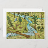 自然ポストカードの保存 シーズンカード (正面/裏面)