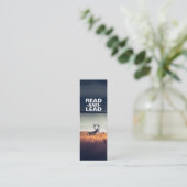 自然ポートレートブックマーク スキニー名刺 (スタンド正面)