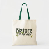 自然マイキュア引用文トートバッグ トートバッグ (正面)
