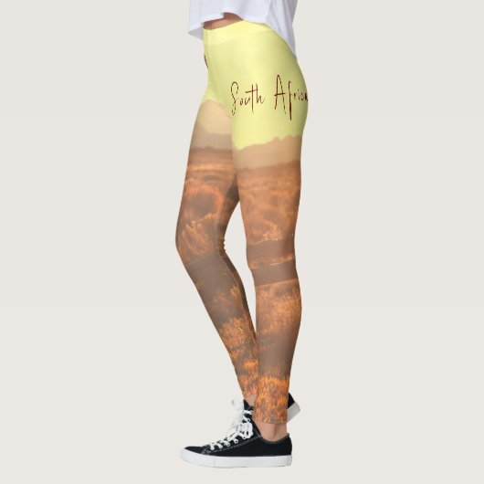 自然マウンテンサウスアフリカZAウィンドポンプ レギンス (左)