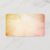 自然マウンテンパインズランドスケープカスタムアート 名刺 (裏面)