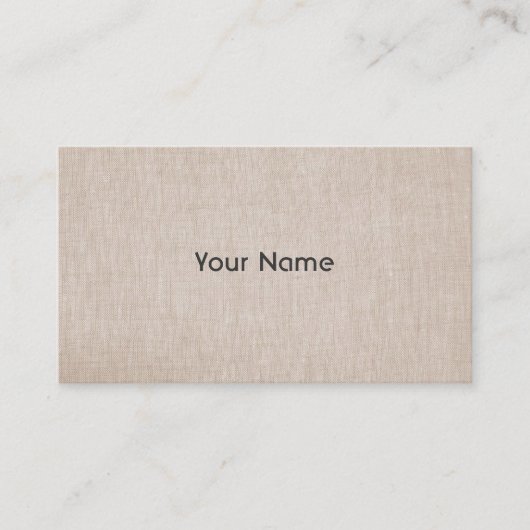 自然ミニマルリネンの外観 名刺 (正面)