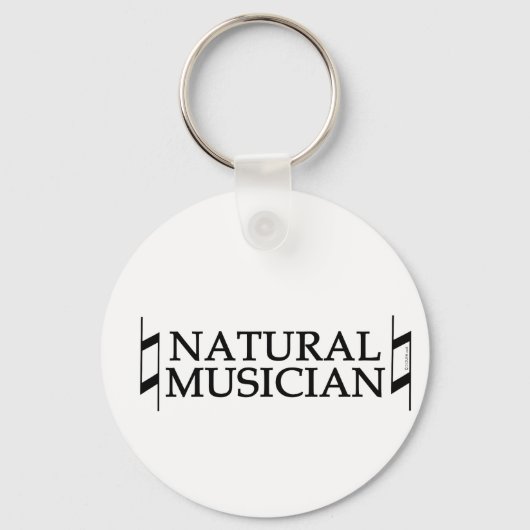 自然ミュージシャン キーホルダー (正面)