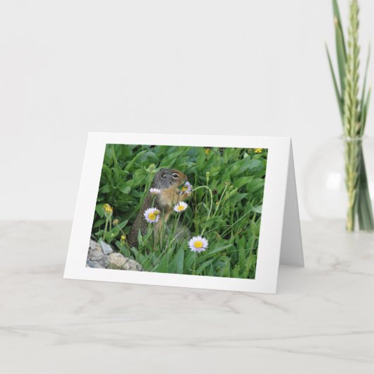 自然メモのカード サンキューカード (正面)