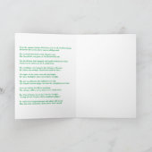 自然メモのカード サンキューカード (内部)