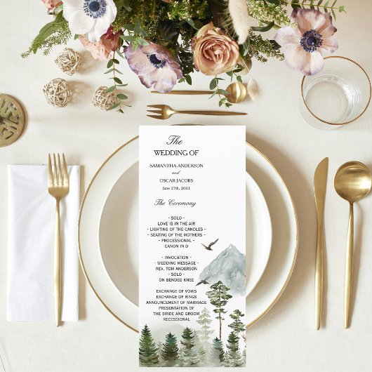 自然モダングリーン林 |水彩ツリー メニュー