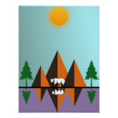 自然モダン脱出 ポスター (正面)