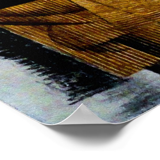 自然モーテバイジョージブラーク ポスター (角)