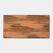 自然ユーカリ木目 デスクマット (正面)