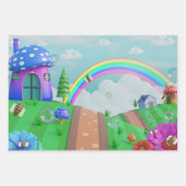 自然ラッインスパイアプ紙 ラッピングペーパーシート (正面2)