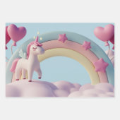 自然ラッインスパイアプ紙 ラッピングペーパーシート (正面2)