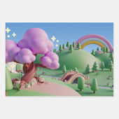 自然ラッインスパイアプ紙 ラッピングペーパーシート (正面3)