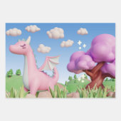 自然ラッインスパイアプ紙 ラッピングペーパーシート (正面2)