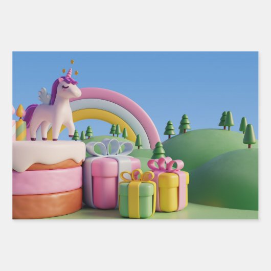 自然ラッインスパイアプ紙 ラッピングペーパーシート (正面)