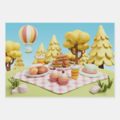 自然ラッインスパイアプ紙 ラッピングペーパーシート (正面2)