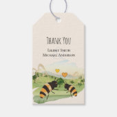 自然ラバーズカントリーサイドビー結婚ズ ギフトタグ (正面)