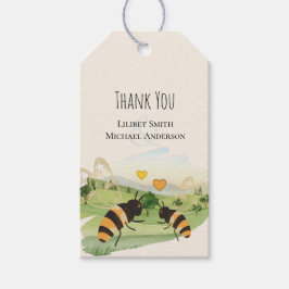 自然ラバーズカントリーサイドビー結婚ズ ギフトタグ