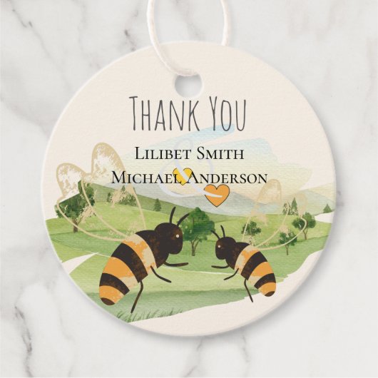 自然ラバーズカントリーサイドビー結婚ズ フェイバータグ (正面)